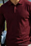Men's Molded Knitted Urban Burgundy Sweater - 6