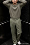 Men's Wide Leg Loose Khaki Baggy Pants - 3