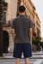 Men's Basic Loose 3-Piece Polo Collar T-Shirt - 6