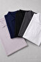 Men's Short Sleeve Loose 5-Piece Polo Collar T-Shirt