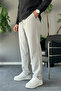 Men's 3-Piece Linen Trousers with Elastic Waist - 6