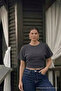 Women's Premium Slim Fit Smoked Crop T-Shirt - 3