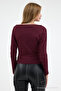 Women's Boat Neck Basic Slim 3-Piece Blouse - 5