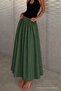 Women's Premium High Waist Elastic Khaki Skirt - 6