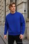 Men's Comfortable Basic Winter Loose 3-Piece Sweatshirt - 3