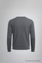 Men's Casual V-Neck Smoked Knit Sweater - 3
