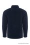 Navy Blue Color Full Zipper 3 Pocket Fleece - 5