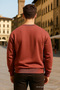 Unisex Winter Comfortable Long Dusty Rose Sweater - 6