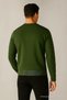 Men's Winter Thick Basic Casual Khaki Sweater - 3