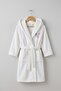 100% Cotton Flower-Patterned Children's Bathrobe for Girls Aged 11-12 - 2
