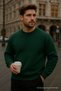 Herren Salaş Basic Crew Neck 3-teiliger Pullover - 4