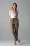 Women's Elastic Comfortable Mink Linen Pants - 5