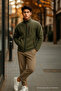 Men's Premium Khaki Fleece with Pocket Detail - 6