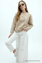 Women's Star Europe Printed Cream Sweatshirt - 3