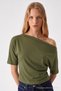 Damen Daily Slim Basic 3-teilige Bluse - 3