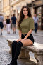 Women's Trendy Summer Stylish 3-Piece Crop Blouse - 6