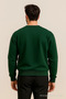 Unisex Winter Comfortable Long Dark Green Sweater - 6
