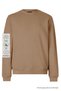 Erkek Basic Bisiklet Yaka Karamel Sweatshirt - 5