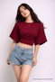 Women's Trendy Summer Stylish 5-Piece Crop Blouse - 2