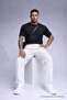 Men's Loose-Fit White Baggy Trousers - 5