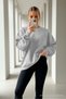 Women's Crew Neck Oversized 3-Piece Sweatshirt - 7