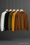 Erkek Basic Oversize Premium 5 Li Kazak