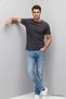 Men's Crew Neck Comfortable Basic 5 Pack T-Shirt - 3