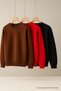 Men's Casual Trend Oversized Loose 3-Piece Sweater