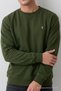 Khaki Oversize Cotton Men's Sweatshirt - 4
