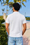 Men's Short Sleeve 3-Piece Loose Polo Collar T-Shirt - 5