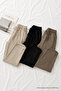 Men's Casual Wide Leg 3-Piece Linen Trousers