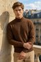 Herren-Freizeitpullover in Marineblau - 4