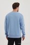 Men's Crew Neck Casual B.Blue Sweatshirt - 7