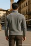 Men's Winter Casual Thick Gray Fleece - 5