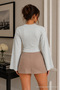 Women's Basic Wide Sleeve Crop Blouse 3-Piece - 5