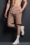 Men's Elastic Summer Comfort Caramel Shorts - 3