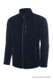 Men's Zippered Winter Loose Navy Fleece Jacket - 6