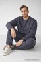 Men's Elastic Double Smoked Loose Tracksuit Set - 5