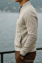 Men's Relax Cotton Gray Wide College Jacket - 4
