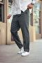 Men's 3-Piece Loose Linen Trousers with Elastic Waist - 3