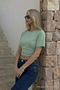 Women's Bodycon Crop T-Shirt - 4