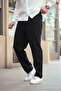 Men's 3-Piece Loose Linen Trousers with Elastic Waist - 7