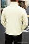 Men's Comfort Fit Casual Thick White Fleece - 2