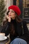 French Painter Beret & Hat with Cashmere Beard - 2