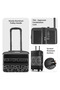 Vision 24" Hard Luggage - Black + 2-Year - 3