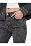 Cotton Spanish Flare Slim Fit High Waist Denim Trousers - Flare Jeans - 4
