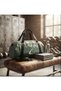 Khaki Colored Sports Bag Travel Bag and Fitness Bag