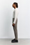 Men's Mink Side Elastic Anti-Wrinkle Quick-Drying Technical Fabric Slim Fit Trousers A62Y3077 - 6