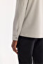 Men's Gray Classic Collar Water Repellent Technical Fabric Seasonal Regular Fit Coat A61Y6004 - 6