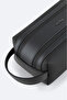 Men's Black Compartmentalized Handheld Portfolio and Shaving Bag B009768 - 4